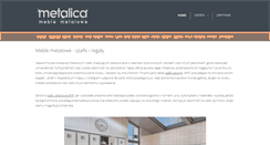 Desktop Screenshot of metalica.com.pl